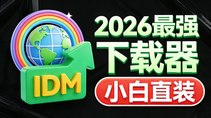 2026 最新IDM 免激活版下载安装教程｜永久免费，浏览器插件配置一步到位热门资源站 | 免费共享网盘资源平台优资源站
