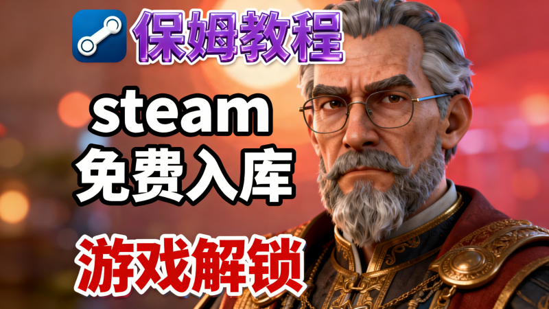 Steam免费入库工具，一键搜索添加管理，详细使用教程！热门资源站 | 免费共享网盘资源平台优资源站