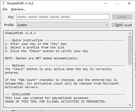SimplePidX1.4.2，windows系统激活秘钥检测工具【首发】热门资源站 | 免费共享网盘资源平台优资源站