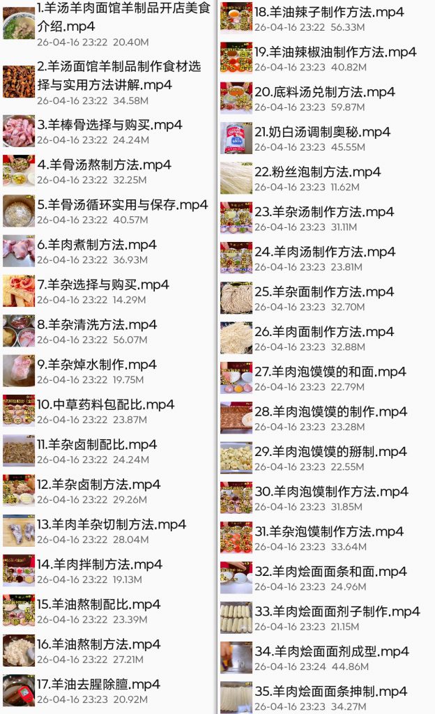 特色羊汤羊肉面馆技术配方（实体店技术）热门资源站 | 免费共享网盘资源平台优资源站