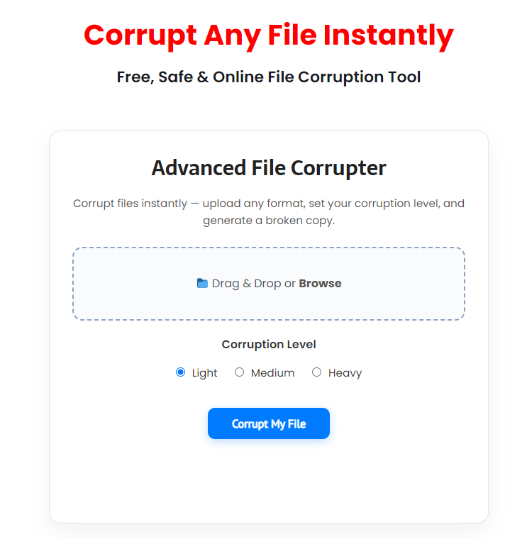 FileCorrupt | 文件损坏模拟器热门资源站 | 免费共享网盘资源平台优资源站